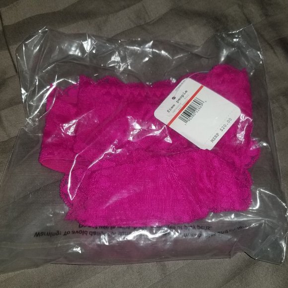 Free People Galloon Lace Halter Bra - Picture 3 of 3